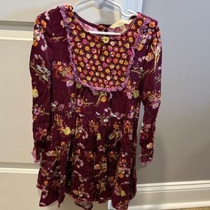 Matilda Jane Purple Floral Kids Dress
